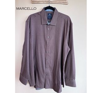 Mens Marcello short sleeve collared button-down